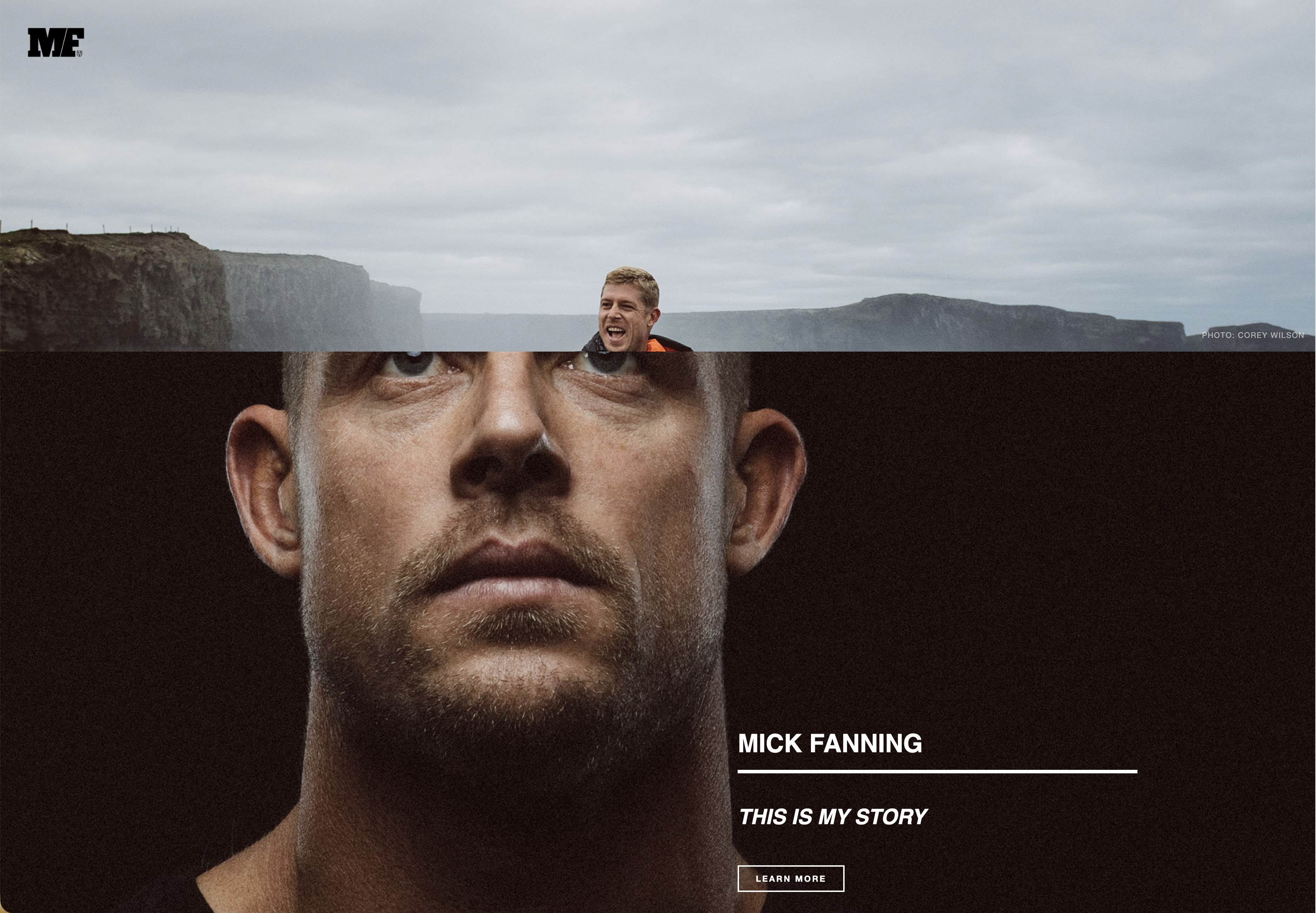 Mick Fanning screen